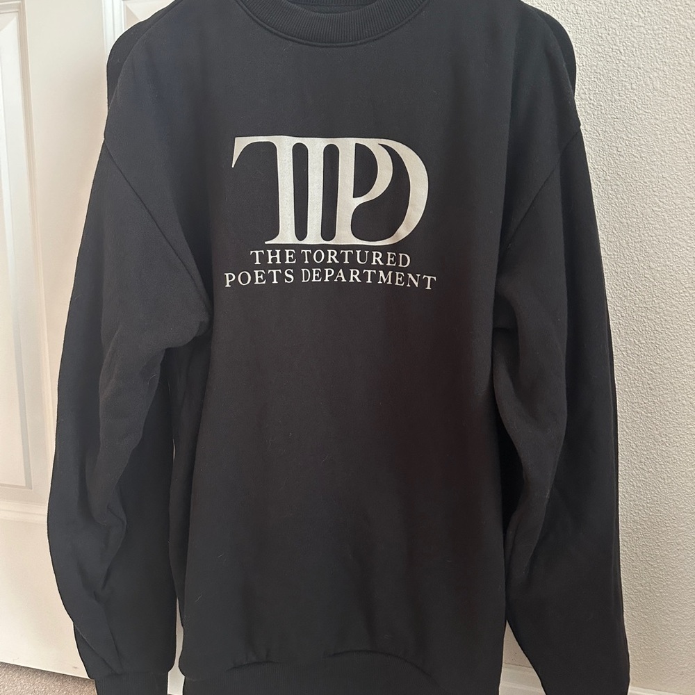 Official Taylor Swift TTPD Tortured Poets Department Crewneck Sweatshirt